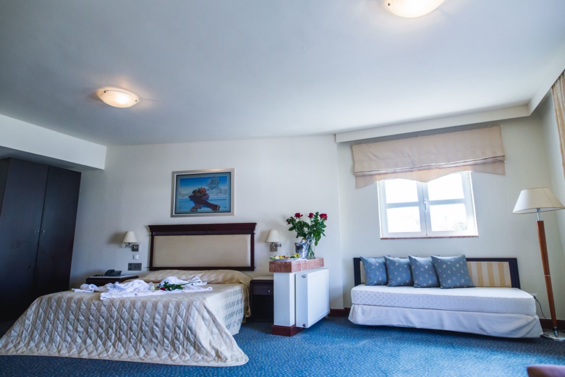 Superior suite at Crithoni’s Paradise Hotel